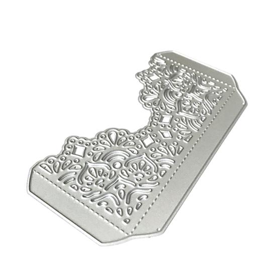 

Цветочная резка Die DIY Скрапбукинг карты Изготовление тисненого трафарета Бумажная форма для рукоделия серебряный