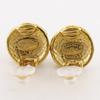 CHANEL COCO Mark Earring vintage Plated Gold 9g Women Used