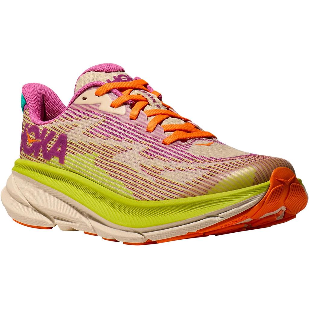 HOKA One One Clifton 9 Comfortable Versatile Simple Sports Casual Non-Slip Wear-Resistant Low-Top Running Shoes Kids Running Shoes 1131170-FSV