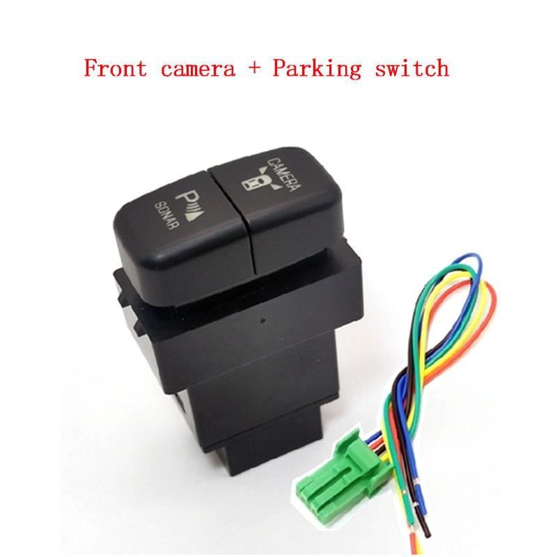 1pc Dual Key Switch Dual Switch Fog Lights Fan Spotlight Tank Headlight Switch Button for Mitsubishi LancerEX Pajero V73 V93 V97