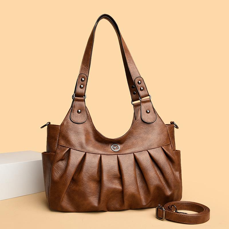 Small Handbag Lady's Shoulder Bag for Commuting To and From Work, Handbag for Mother's Use Casually