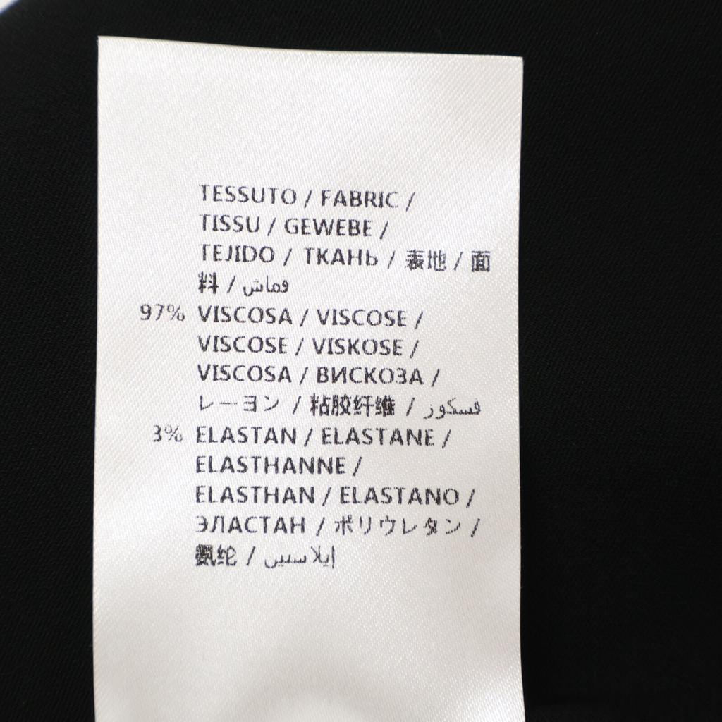 GUCCI [Domestic Regular] 577114 Design Piping GG Button Sleeveless dress 36 Black x pinkUsed