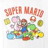 [Fine Plus] T-shirt Super Mario Colorful Yoshi Short Sleeve Merchandise Mario Yoshi