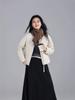 Women's Lightweight Stand-Collar Down Jacket 2025: Autumn/Winter Fashion, Casual Loose Fit, 90% White Duck Down