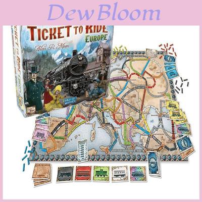 Explore Europe With The Engaging Ticket To Ride Europe Board Game By Days Of Wonder
