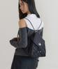 Lucir Zu Convertible Quilted Chain Bag (Black)