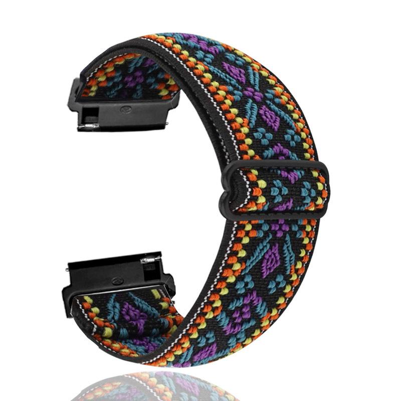 

Выдвижной нейлоновый ремешок для часов для Xplora X6 - 18/19/20/22 мм 18mm Small Buckle