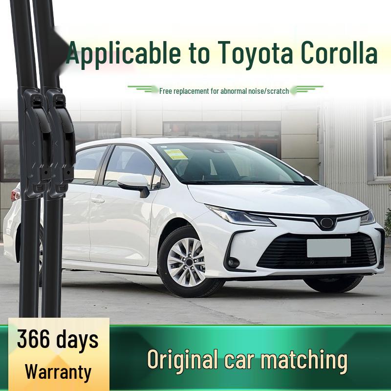 Toyota Corolla/Hybrid Frameless Silent Wiper Blade - Original Rubber Strip