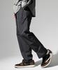 CODE I'M Zipper Pocket Nylon Metal Semi-Wide Pants Charcoal
