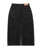 Lee Denim Belt Long Skirt Black