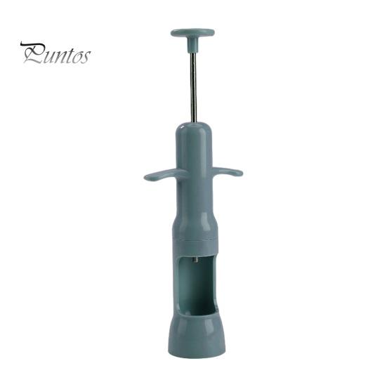 Red Dates Slicer Anti-slip Plastic Shell Press Type Stainless Steel Red Date Corer Manual Tool Cherry Pitter Fruit Core Seeds Remover Kitchen Gadgets