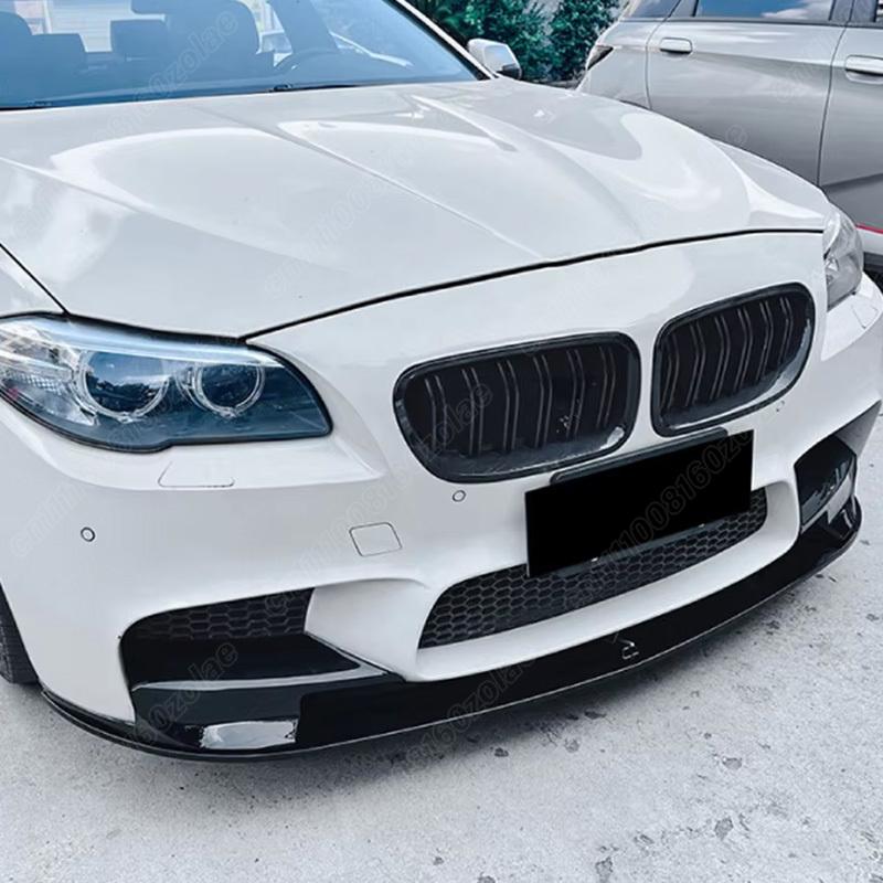 Для BMW F10 F11 M5 2011 2012 2013 2014 2015 2016 2017 Автомобильный Передний Бампер Губа Лезвие Заднее Крыло Передний Сплиттер Подбородок Комплект Обвеса Glossy Black