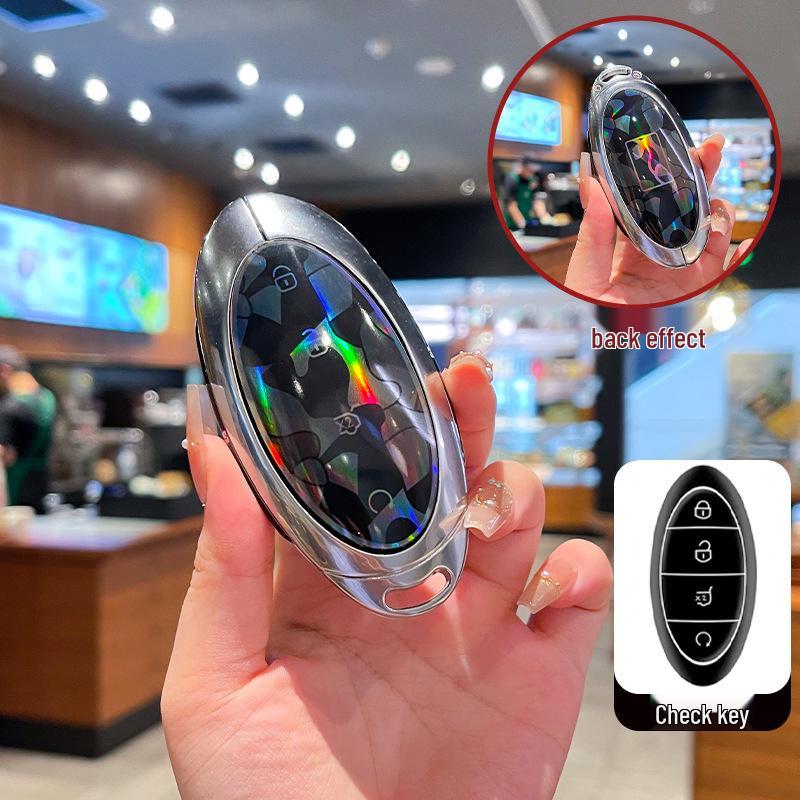 High-End Metal Key Case for BYD Yangwang U8/U9/U7 Standard