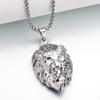 European and American Domineering Lion Head Necklace Men's Pendant Hanging Jewelry Fashion Pendant