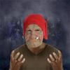 Smoke Grandma Realistic Old Women Face Mask Halloween Horrible Latex Mask Scary Full Head Creepy Wrinkle Face Cosplay Props