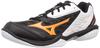 Badminton Shoes Wave Claw WIDE Cm 4E Black/Orange/White 23.0