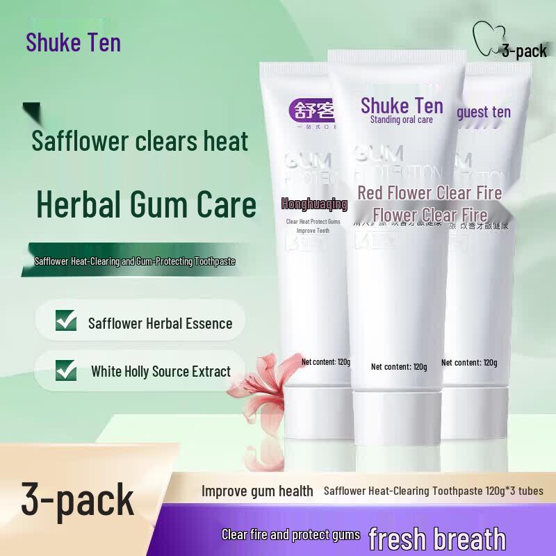 Saky Herbal Refreshing Toothpaste 3-Pack