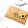 Party Supplies Bag 3 Types 500pcs/roll Inch Round Natural Kraft Handmade Stickers for Wedding Decor Cookie Gift Bag Packaging