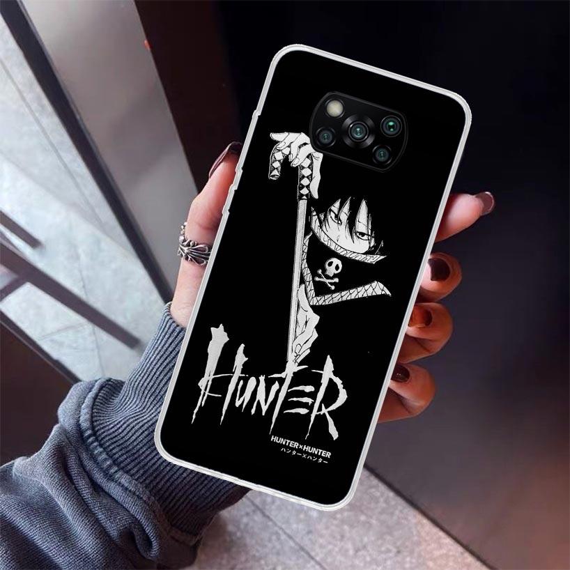 Huner X-Hunters Chrollo Shizuku Phone Case For Xiaomi Poco X7 X6 X5 Pro F7 Ultra Redmi 15C 15 13 13C 12 12C 10 10A 10C 9 9A 9C 9