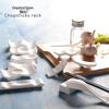 White Ceramic Chopstick & Spoon Rest