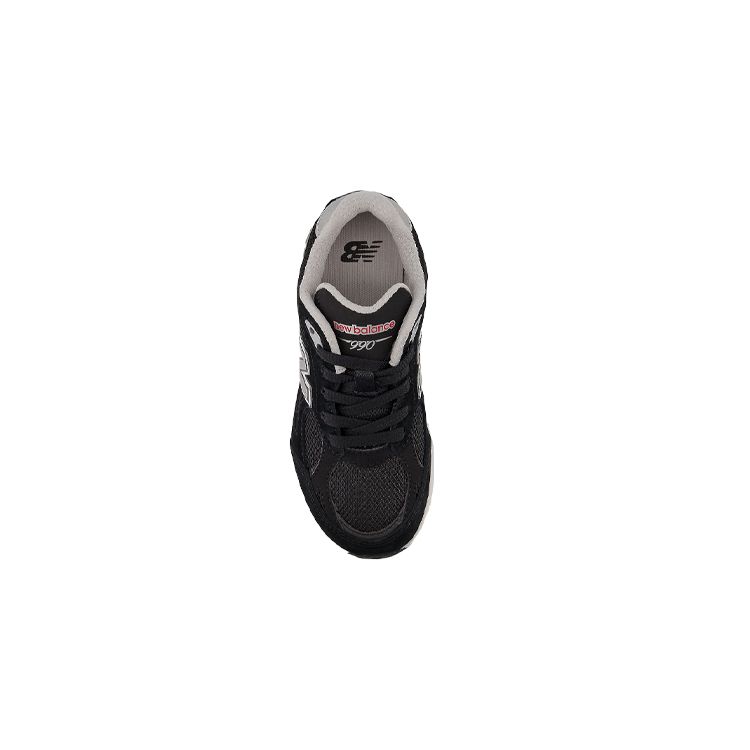 New Balance 990v3 Little Kid Black Grey Kids Sneakers PC990BS3