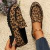 Chaussures Plates Mode Style Britannique Grandes Tailles pour Femmes Mocassins Bout Rond Polyuréthane Semelle Extérieure en Caoutchouc Améliorée Chaussures d'Été