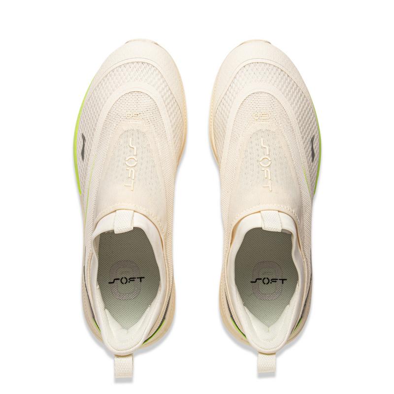 Li-Ning Soft Go 2 Retro Versatile Fashion Classic Shock Absorption Non-Slip Wear-Resistant Breathable Low-Top Casual Shoes Men Sneakers AGLV005-14