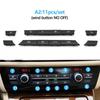 11/12/14pcs Dashboard Air Conditioner AC Button Heater Switch Cover For BMW 5 6 7 Series X5 X6 F10 F18 F06 F12 F01 F02 F15 F16