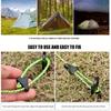 10pcs Camping Tent Rope Buckles Cord Tightener Tools Fastener Adjuster Non-Slip Rope Camping Portable Outdoor Elements