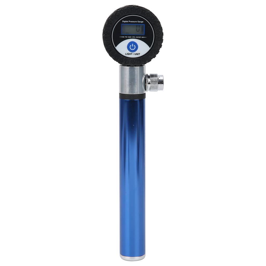 LCD Digital Display     Pump Portable Aluminium Alloy Manual Riding Equipment