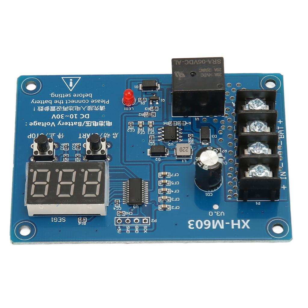 XH M603 Ladekontrollmodul Professionelles 12-24V Lithiumbatterie-Schutzschaltboard mit LED-Anzeige
