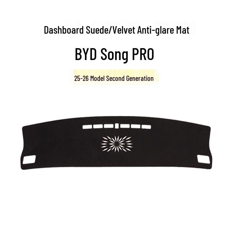 2025-2026 BYD Song Pro Dashboard Sunshade: Anti-Glare, Anti-Slip Mat for Sun Protection