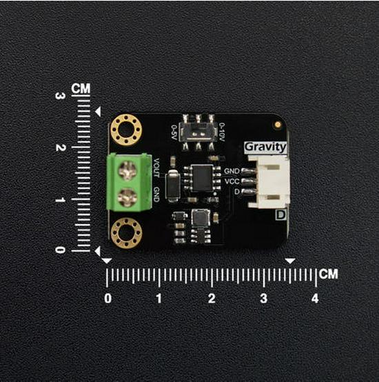GP8101S: Single-Channel PWM To 0-5V/10V Analog Converter Module