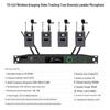 LEIPUDUN TD-4LG 4-Channel True Diversity Wireless Lavalier Microphone System (CN Version)