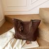 Maillard Retro Style Tote Bag New Autumn and Winter Commuting Versatile Fashion Large-capacity Women's Bag Shoulder Bag Bag
