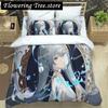 3D Anime Genshin Impact Bedding Set,Duvet Cover Comforter Bed Set Quilt Cover Pillowcase,King Queen Twin Size Boys Girls Adults