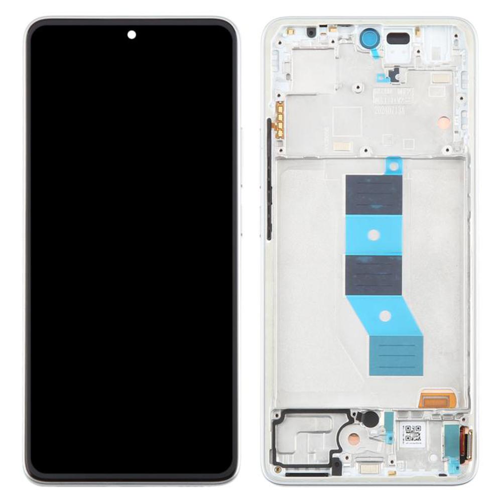 

For Xiaomi Redmi Note 14 5G OEM Grade S OLED Screen and Digitizer Assembly+Frame (Without Logo) Silver
