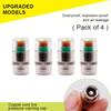 Bouchons De Surveillance De Pneu - NOBRAND - Lot De 4 - Indicateur De Pression - 23x10 Mm - Quatre Saisons