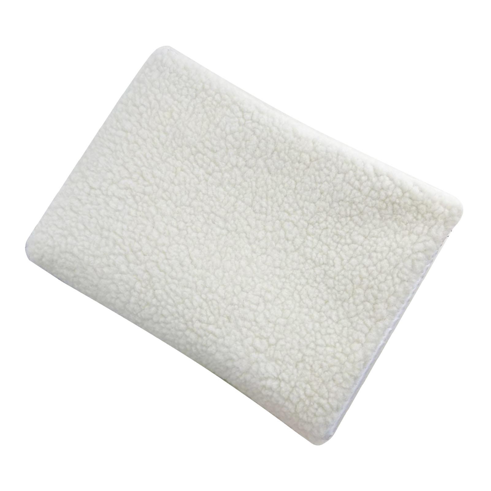 

Подстилка для собаки Мягкая Удобная Шерсть ягненка Матрас для сна питомца Долговечность Подстилка для лежанки питомца для использования в помещении Белый белый