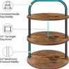 A25F-Cupcake Tower Dessert Table Display Wooden Stand Tiered Tray Cupcake Stand Dessert Table Display