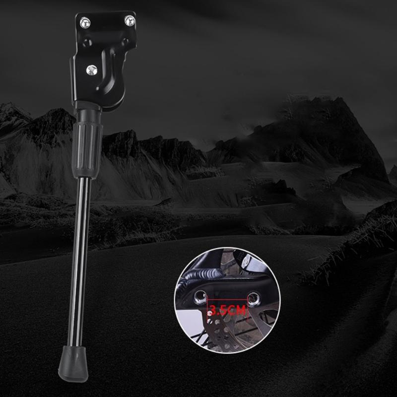 Bicycles Side Stand with Antislip Feet for 26Inch Mountain Bikes, Road Bicycles Kickstand Bike Rear Side Stand Kickstand