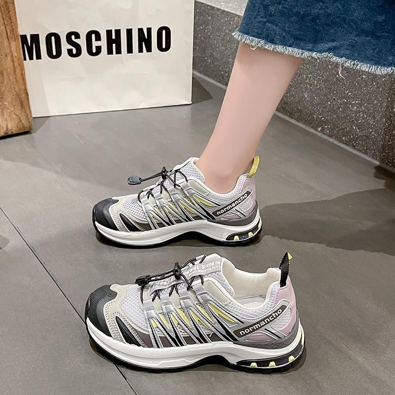 Thick-soled little dad shoes summer new versatile lightweight sports shoes comfortable non-slip running shoes tide