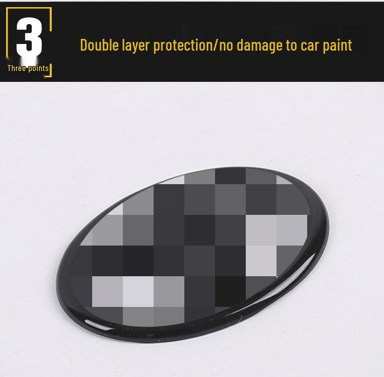 Levin Steering Wheel Logo Protective Patch for 19 Models