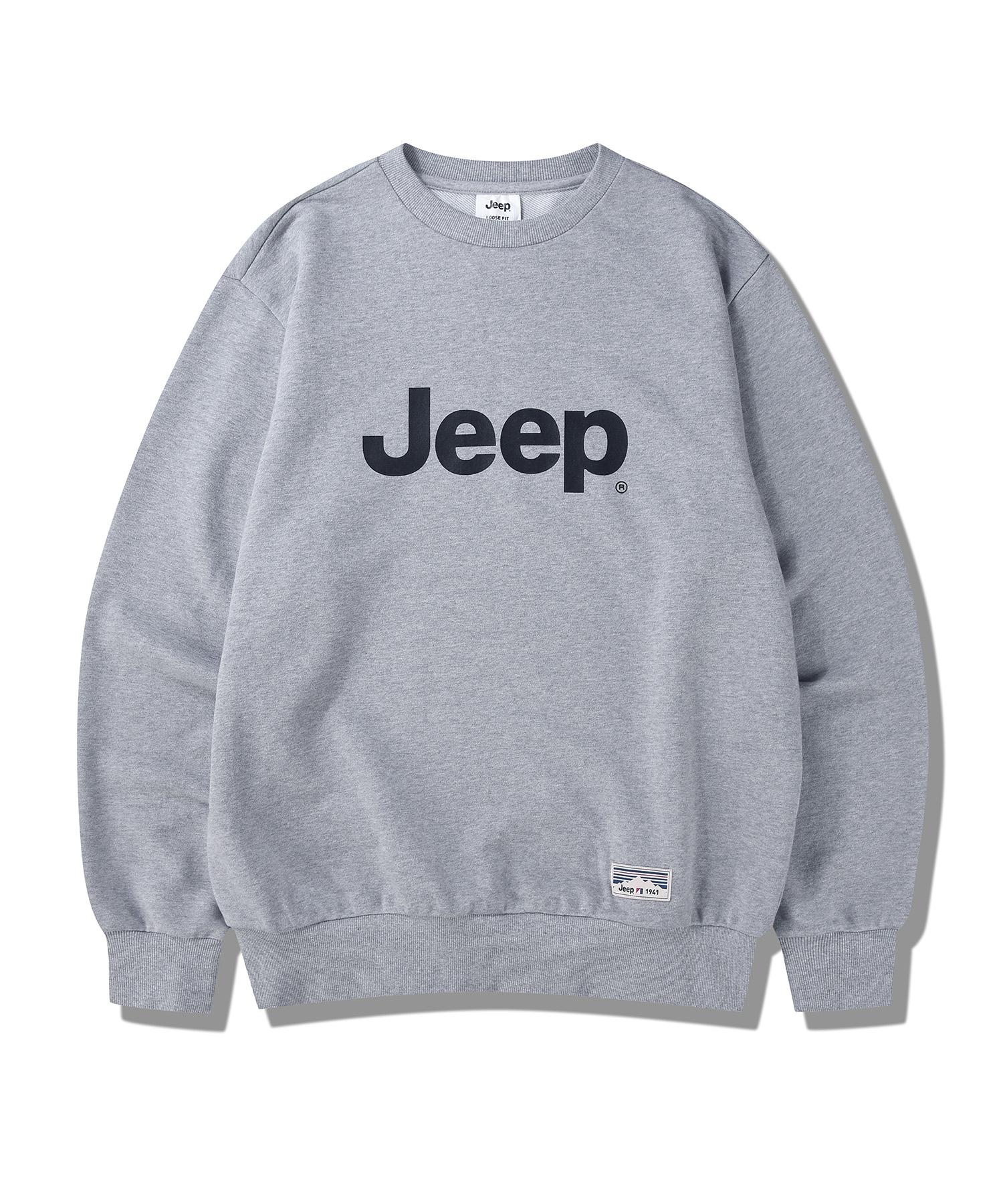 Толстовка с большим логотипом Jeep (Jp5Tsu801Mg) L/Free