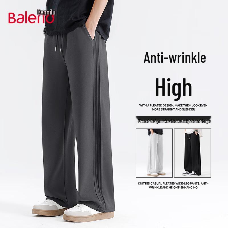 

Baleno Men s Casual Wide-Leg Trousers XL
