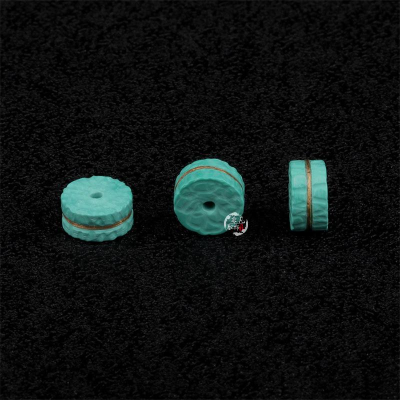 Magnesite Dragon Buckle Meteorite Doughnut DIY Accessory Beads
