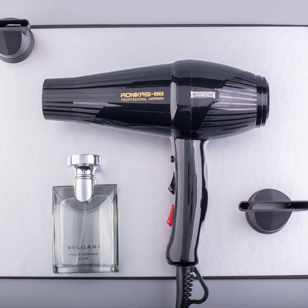 9869 Salon-Quality High Power Hair Dryer with Constant Temperature & Dual Air Modes