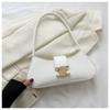 Trendy Street Style Pu Shoulder Bag Candy Color Crossbody Bag For Women 2023 Winter