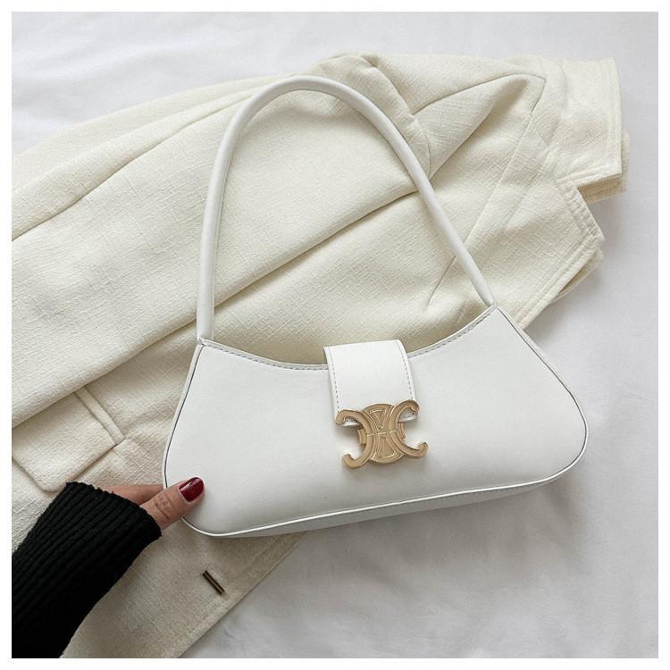 Trendy Street Style Pu Shoulder Bag Candy Color Crossbody Bag For Women 2023 Winter
