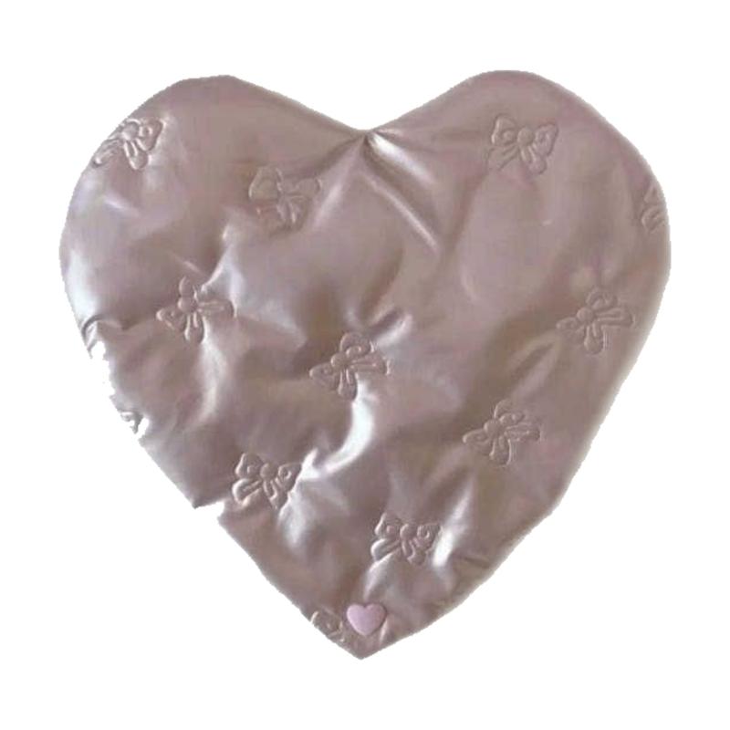 

Stylish Heart Shape Eyeglass Case With Bowknot Designs And Soft Lining For Glasses Accessories Storage 1
